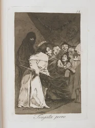 Platte aus Los Caprichos, 1797-1798